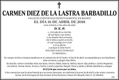 Carmen Diez de la Lastra Barbadillo